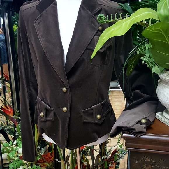 Yves Saint Laurent Jackets & Blazers - Yves Saint Laurent chocolate Blazer coat